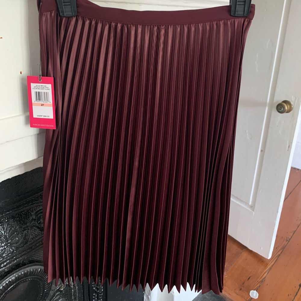 Pleated skirt